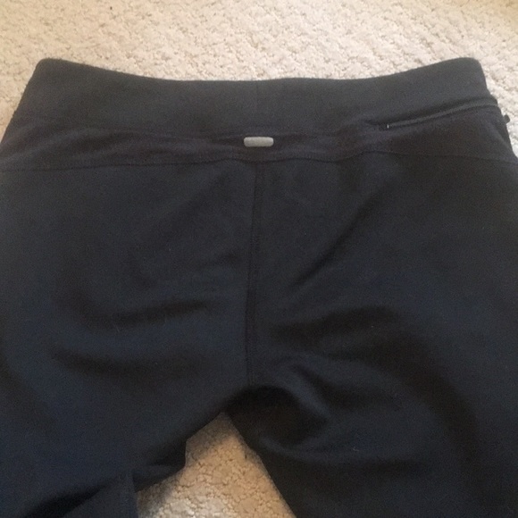 Adidas Climalite Leggings - Black/White Stripes - Picture 15 of 16